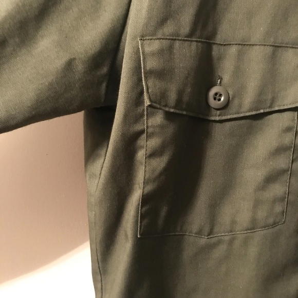 Oversized green jacket - Picture 3 of 4